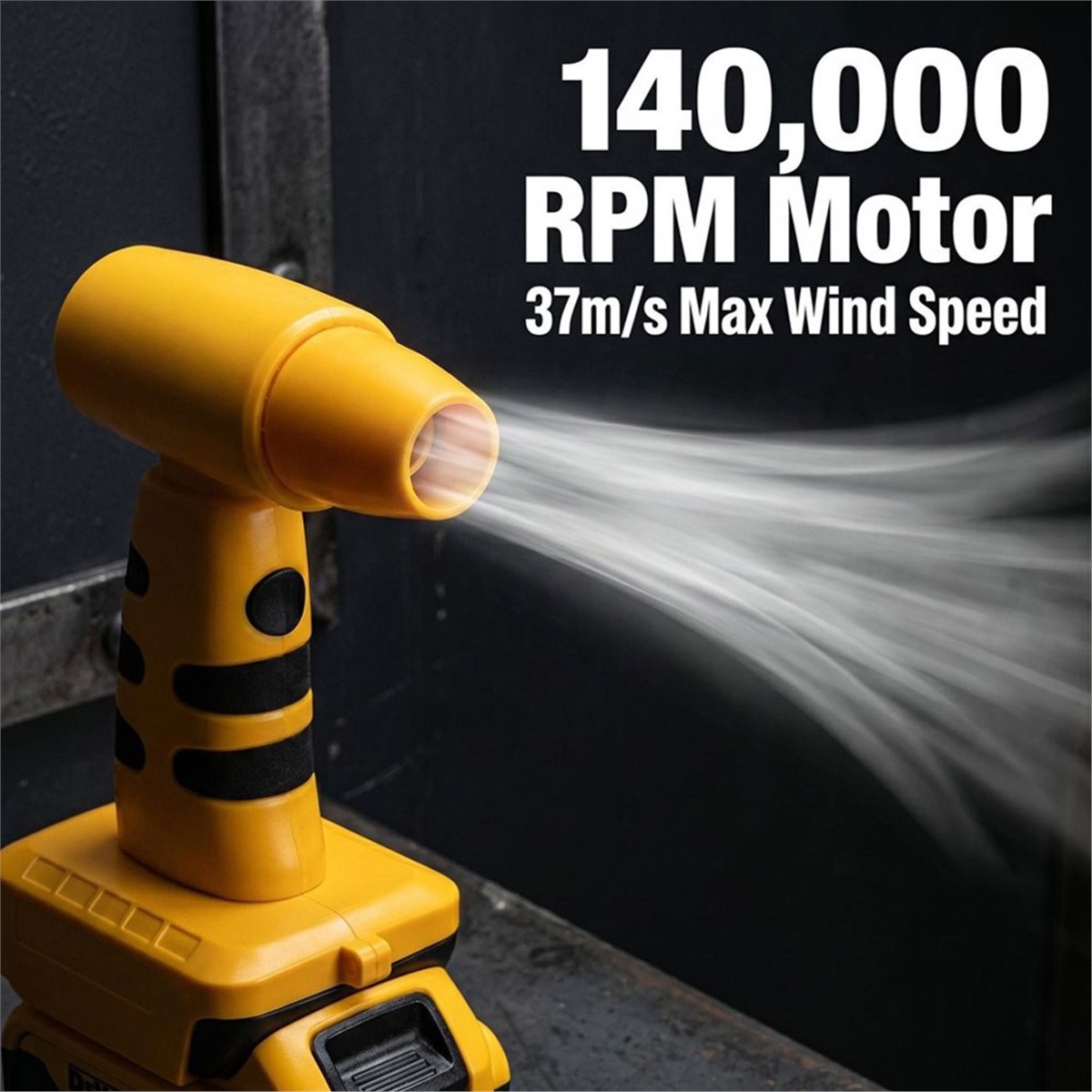 Leaf Blower Cordless - (A25M) 新しい 140,000rpm/分 コードレスヘアドライヤーブロワー Dewalt 18V