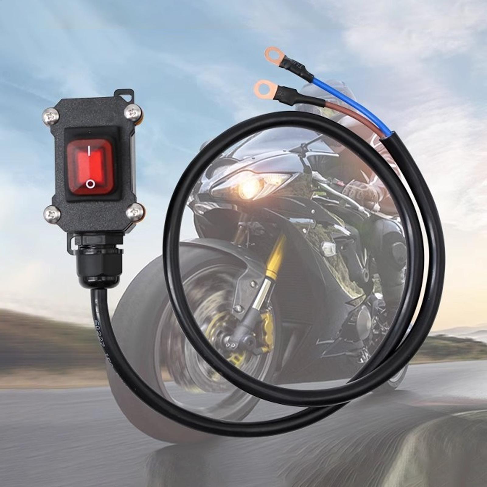 Outdoor Power Disconnect - 30/50/100 センチメートル車のバッテリー切断器 12 V/24 V 防水パワーブロッカーオートバイ車のバッテリー切断器マリンボート車用