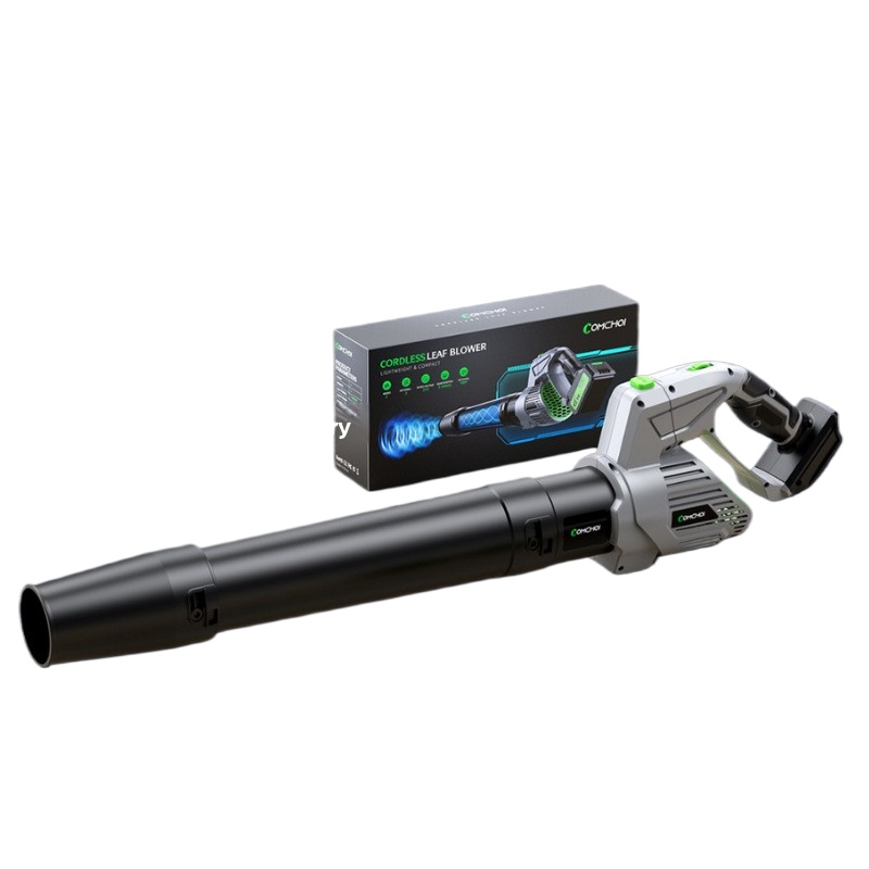 Leaf Blower Cordless - コードレス電動リーフブロワー、ポータブル軽量リチウムバッテリー式ガーデン芝生清掃機、庭や屋外用電動工具