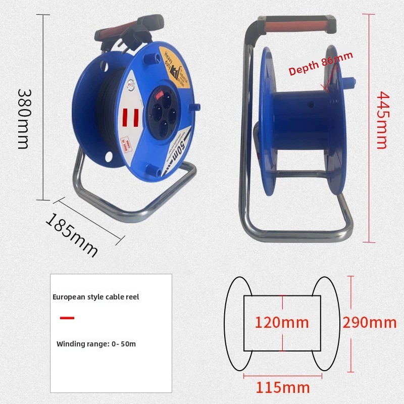 Outdoor Power Reel - 屋外用ケーブルリール 20m 30m 延長電源コードケーブルリール