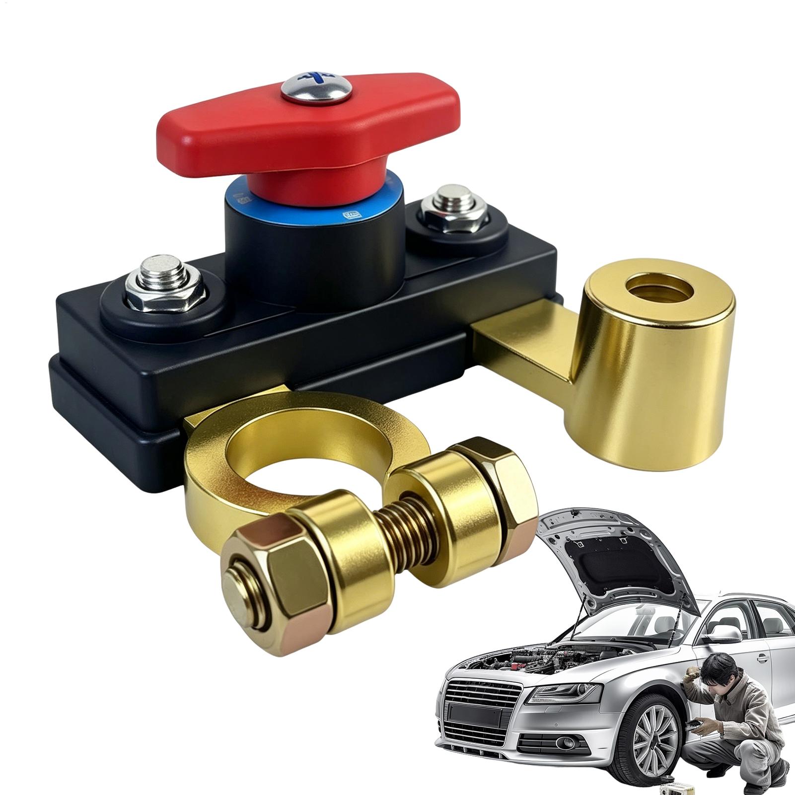 Outdoor Power Disconnect - 調整可能な車用バッテリー電源遮断ブレーカー、安定した伝送を備えた銅製切断スイッチ（セダン、SUV、RV、ボート、ATV、ヨット用）