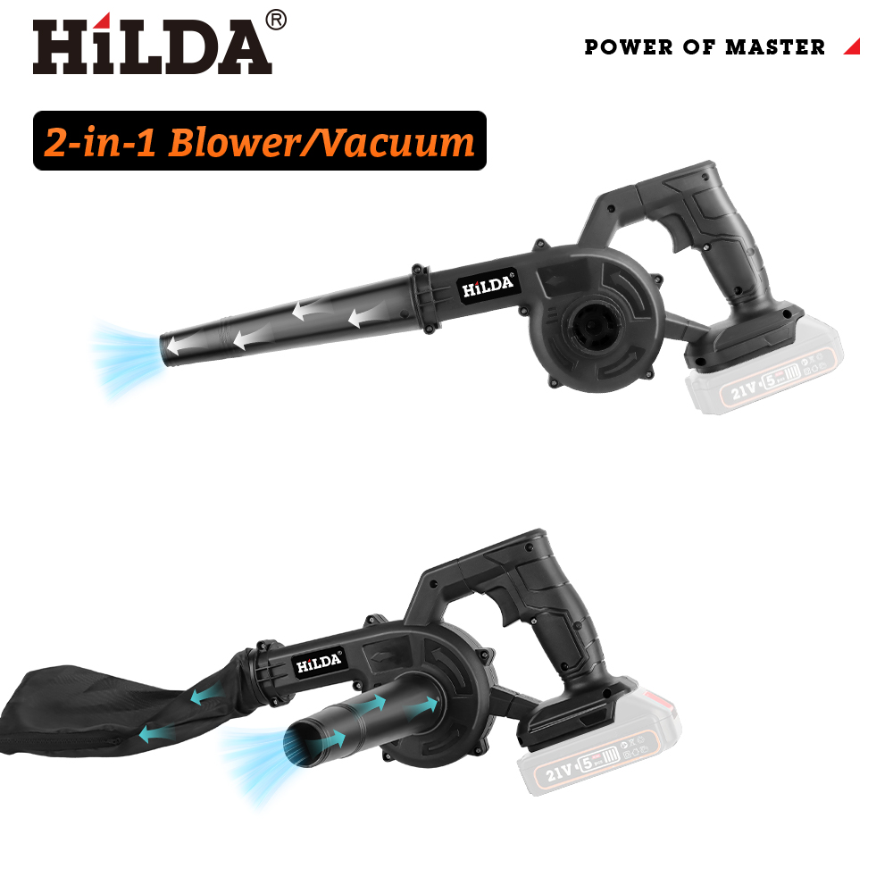 HILDA 2in1 コードレス リーフブロワー＆掃除機。マ - Leaf Blower Cordless のレビューと価格