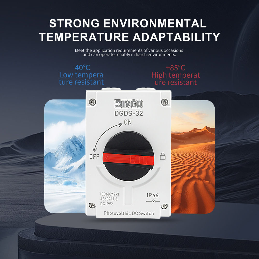 回転式ハンドル付きDC太陽光発電用アイソレータースイッチ、3 - Outdoor Power Disconnect のレビューと価格