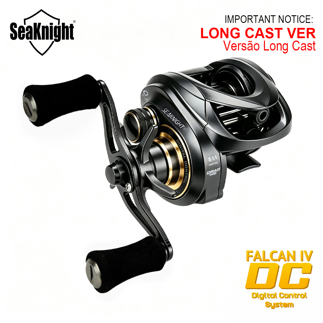 SeaKnightブランド FALCAN IV DC 8.1 - Outdoor Power Reel のレビューと価格