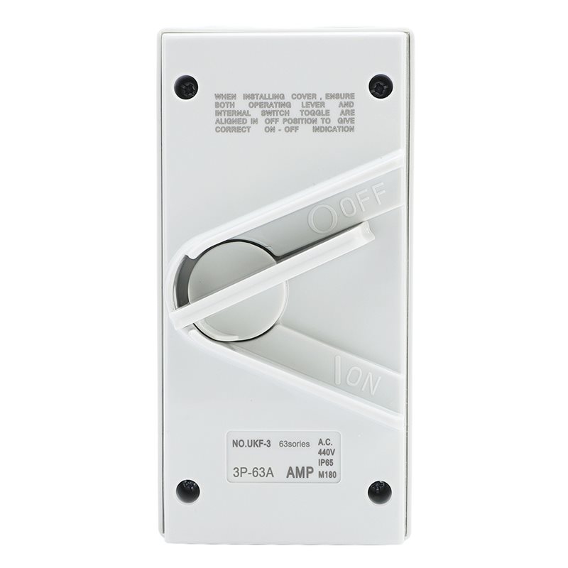 AA81-防水屋外用断路器 UKF3-3P (AC440V  - Outdoor Power Disconnect のレビューと価格