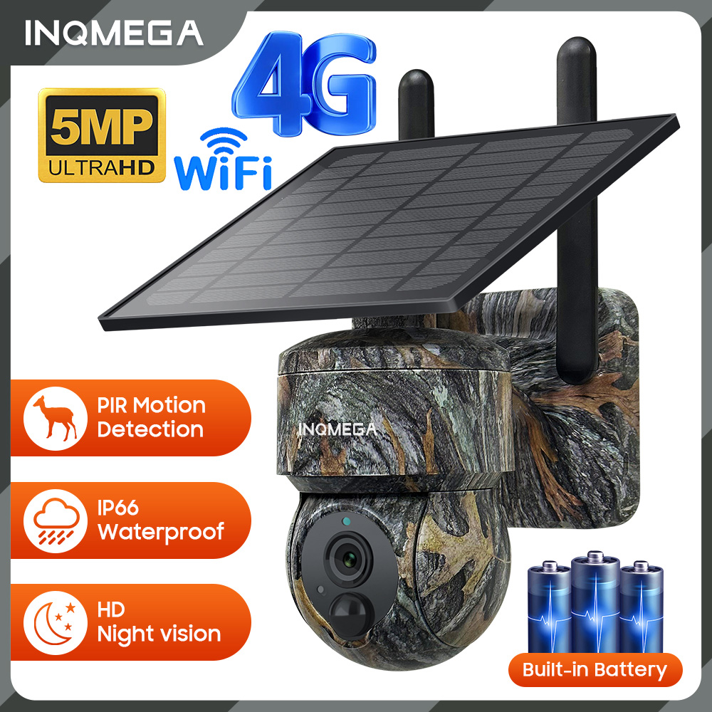 Inqmega-ソーラーセキュリティカメラ,ワイヤレスセキュ - Outdoor Power Monitor のレビューと価格