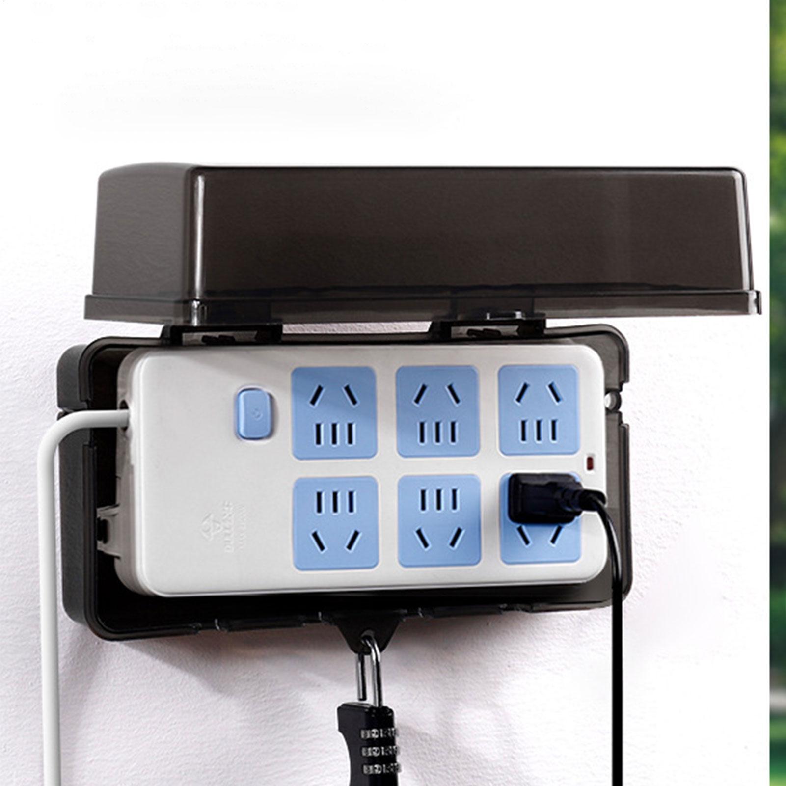 耐久性のあるプラスチック製プラグボックス盗難防止防水ケーブル - Outdoor Power Outlet Cover のレビューと価格