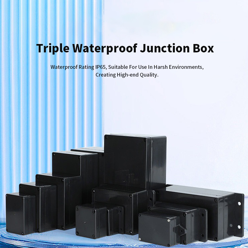 タイプ F 黒防水ジャンクションボックスエンジニアリング 3 - Outdoor Power Monitor のレビューと価格
