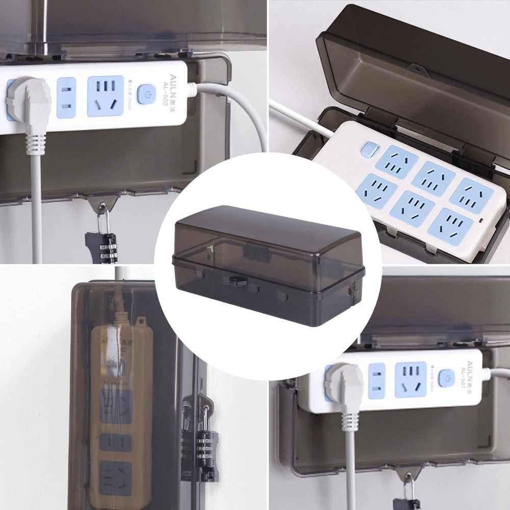耐久性のあるプラスチック製プラグボックス盗難防止耐候性延長コ - Outdoor Power Outlet Cover のレビューと価格
