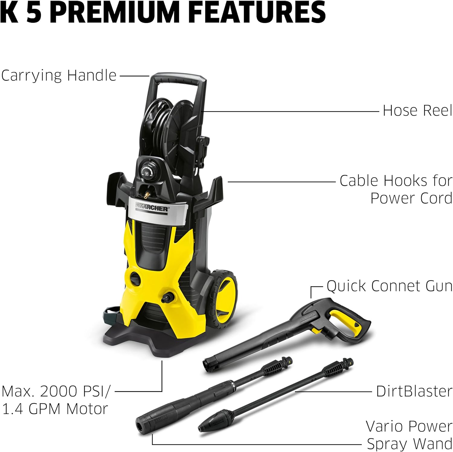 ホースリール付き高圧洗浄機、屋外清掃用バリオパワー＆ダートブ - Outdoor Power Reel のレビューと価格