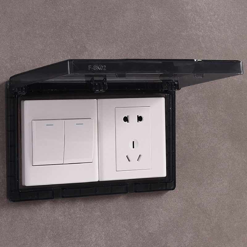家庭用および屋外用の防水極薄電源カバー,26mm,86タイプ - Outdoor Power Outlet Cover のレビューと価格