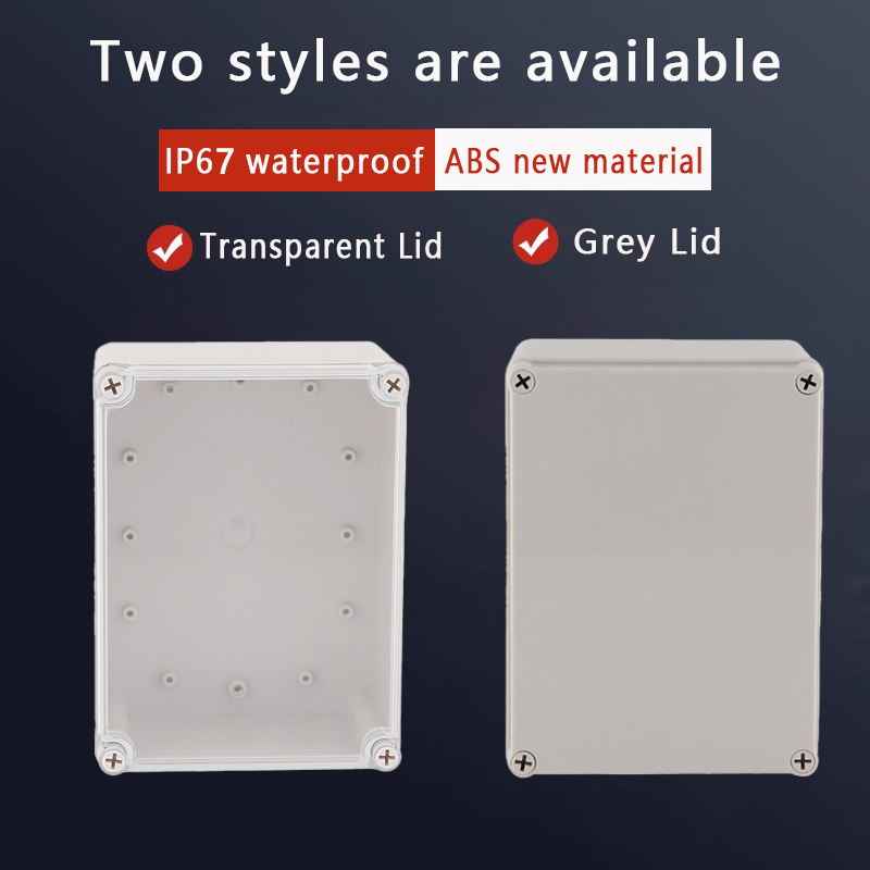 IP67 グレー/透明カバー 屋外防水ジャンクションボックス - Outdoor Power Outlet Cover のレビューと価格