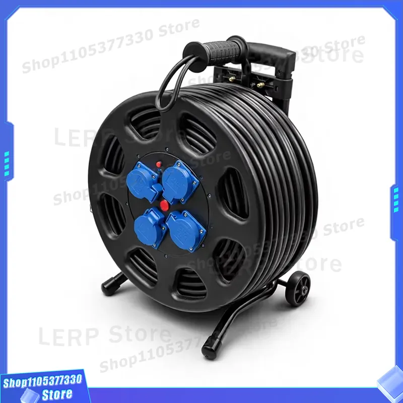 50mヘビーデューティー延長コード 16A 250V EUプ - Outdoor Power Reel のレビューと価格