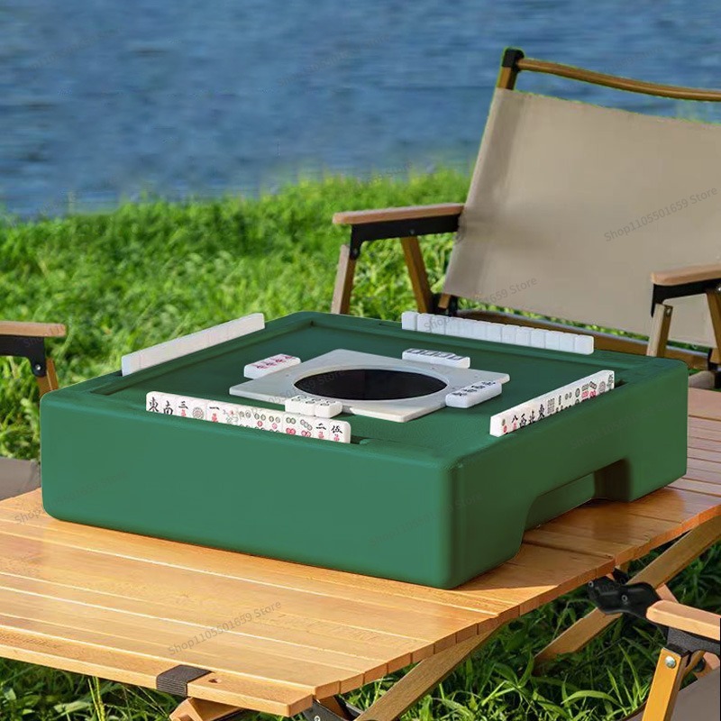 ミニ麻雀牌セット、電動式ポータブルミニ麻雀マシン、キャンプ用 - Outdoor Power Blinds のレビューと価格